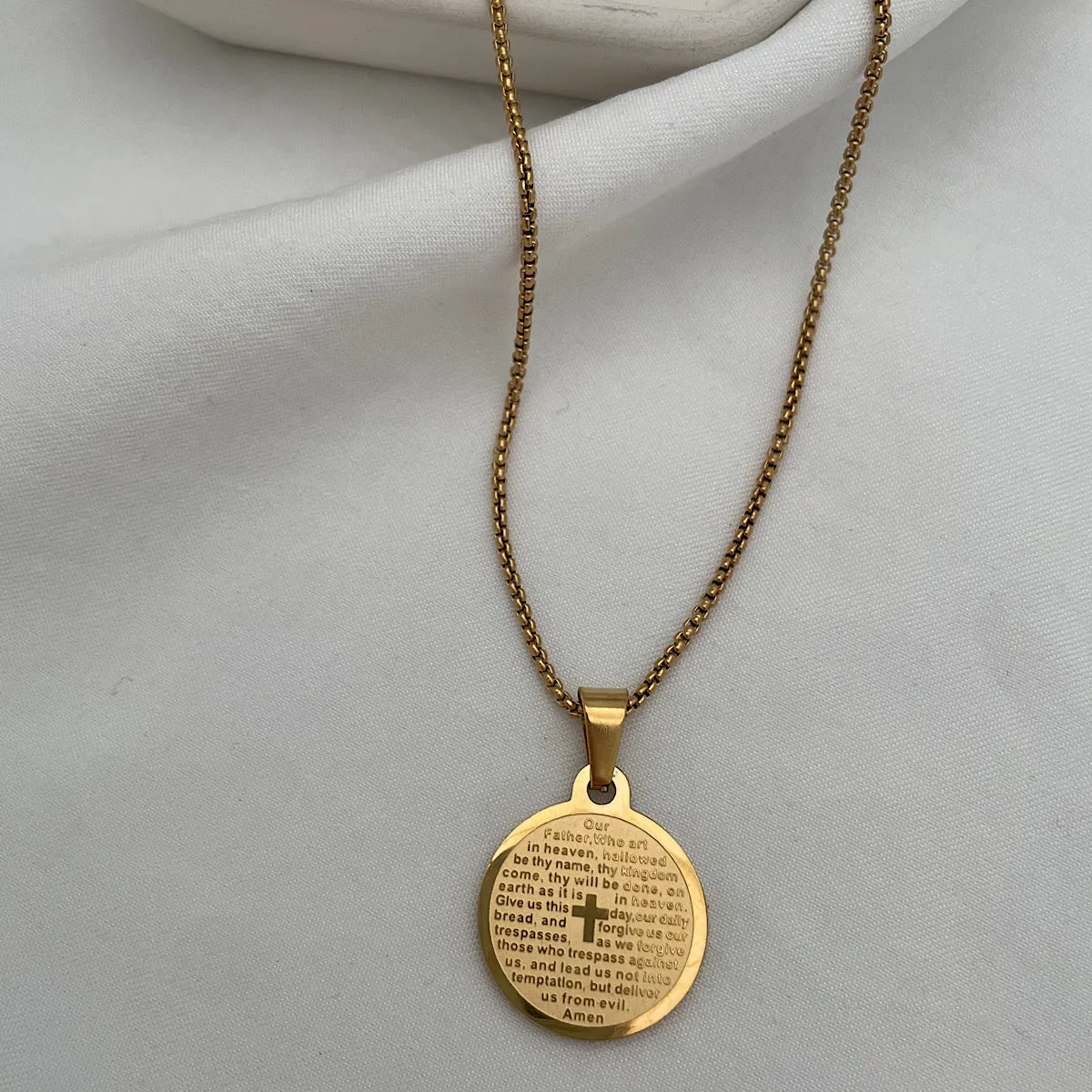 Lord's Prayer Necklace