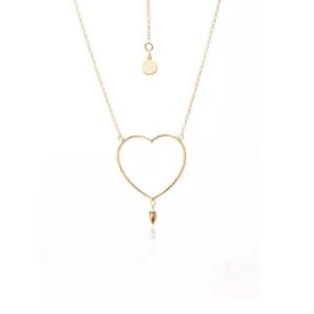 Lover Heart / Gold / Necklace