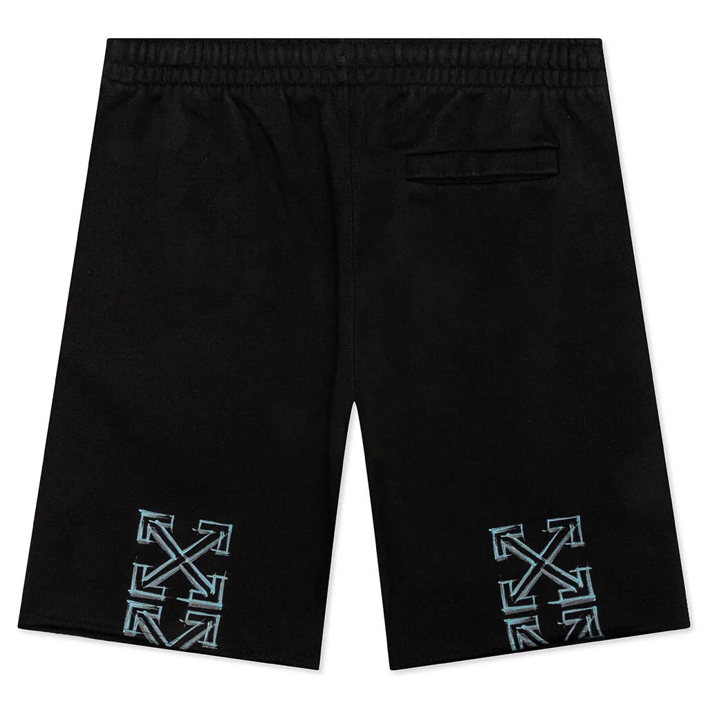 Marker Sweatshorts - Black/Multi