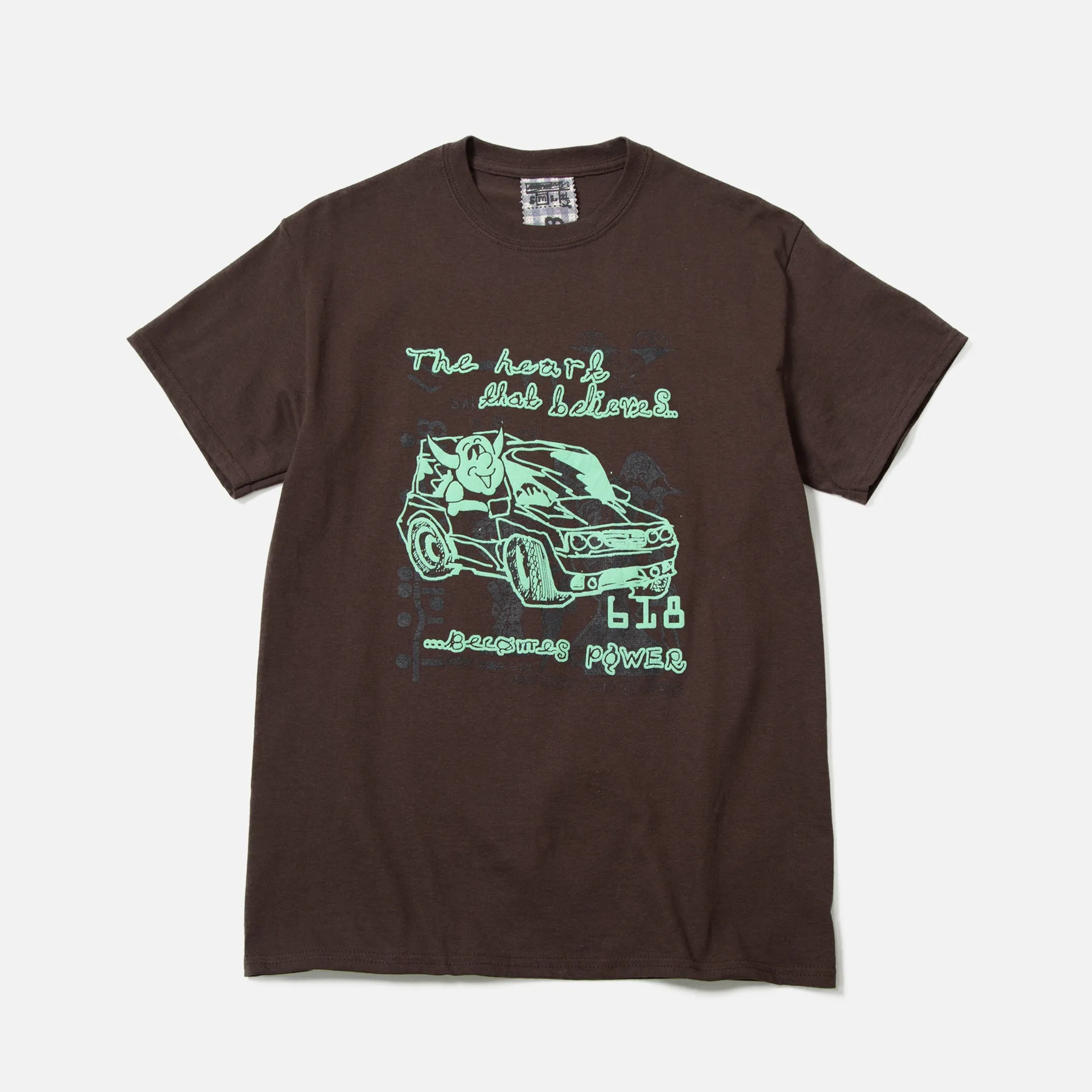 Megamix Driving T-shirt - Chocolate