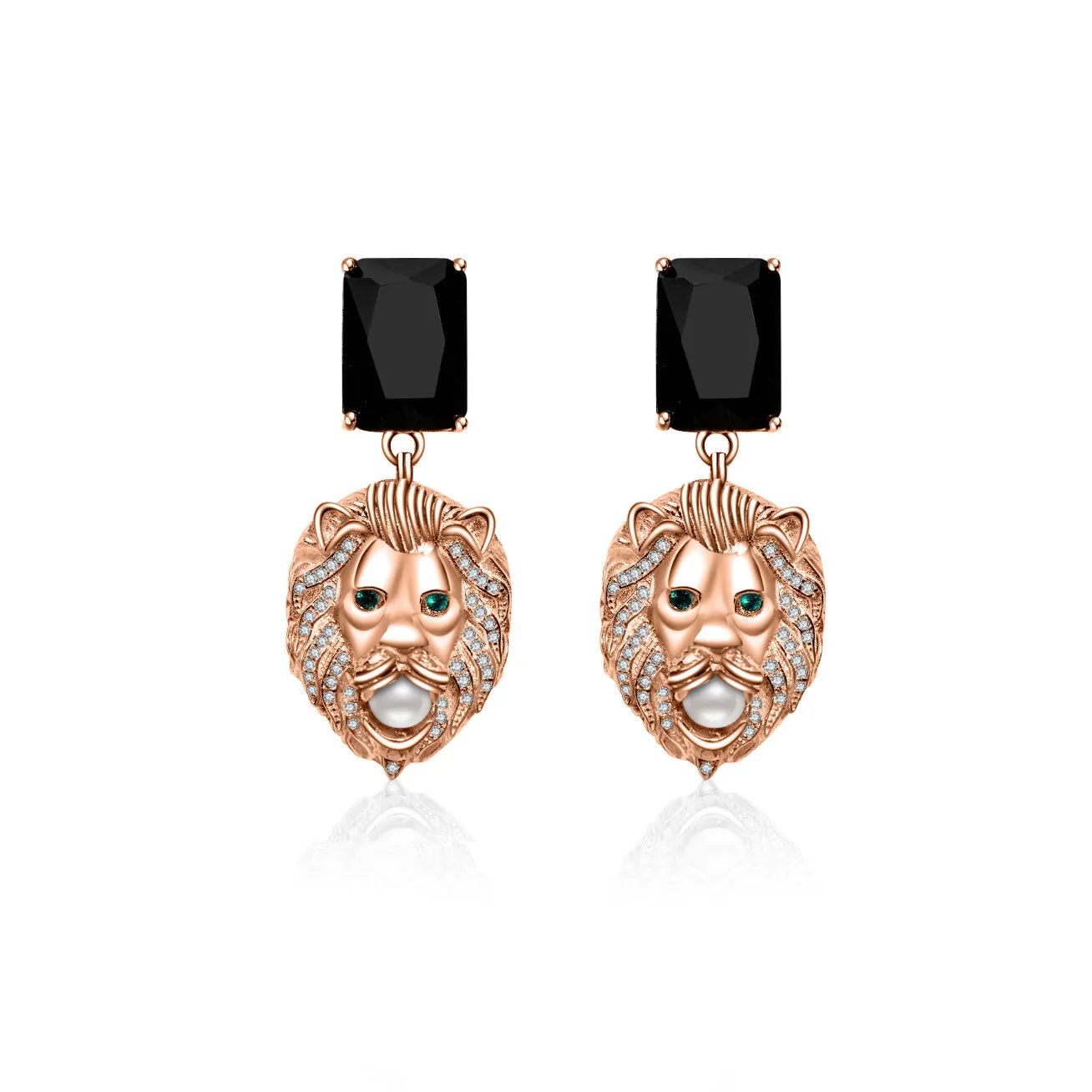 Merlion Freshwater Pearl Earrings WE00214 | New Yorker