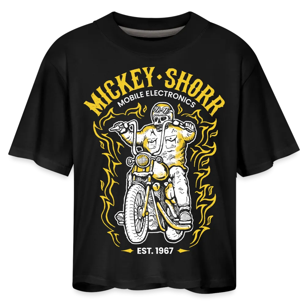 Mickey Shorr Biker Women's Boxy Tee