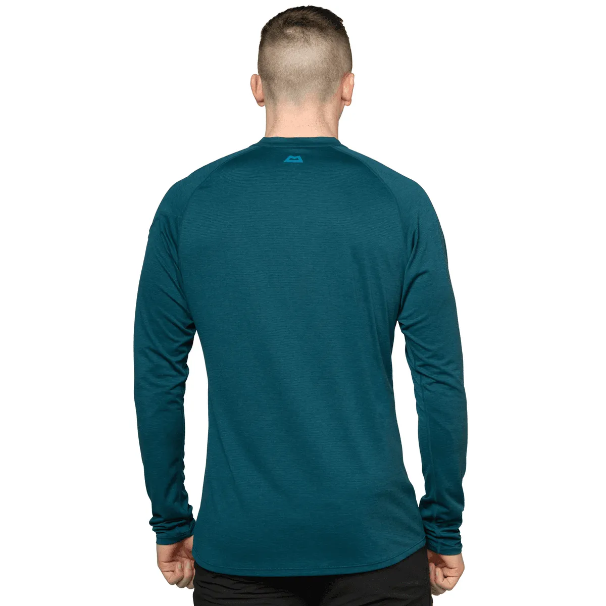 Mountain Equipment Men's Nava Long Sleeve Zip Technical Tee (Majolica Blue)