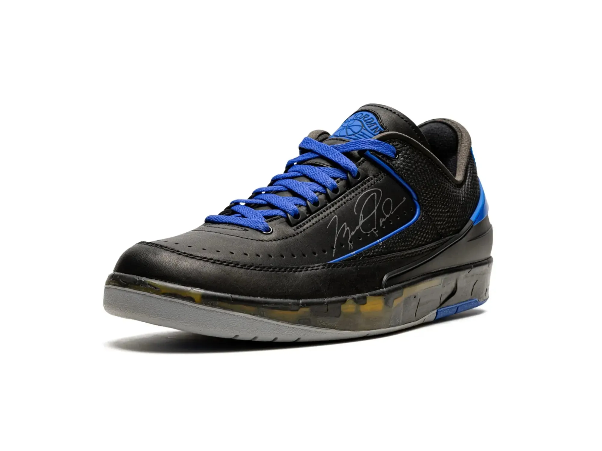 Nike Air Jordan 2 Retro Low SP X Off-White "Black Blue"