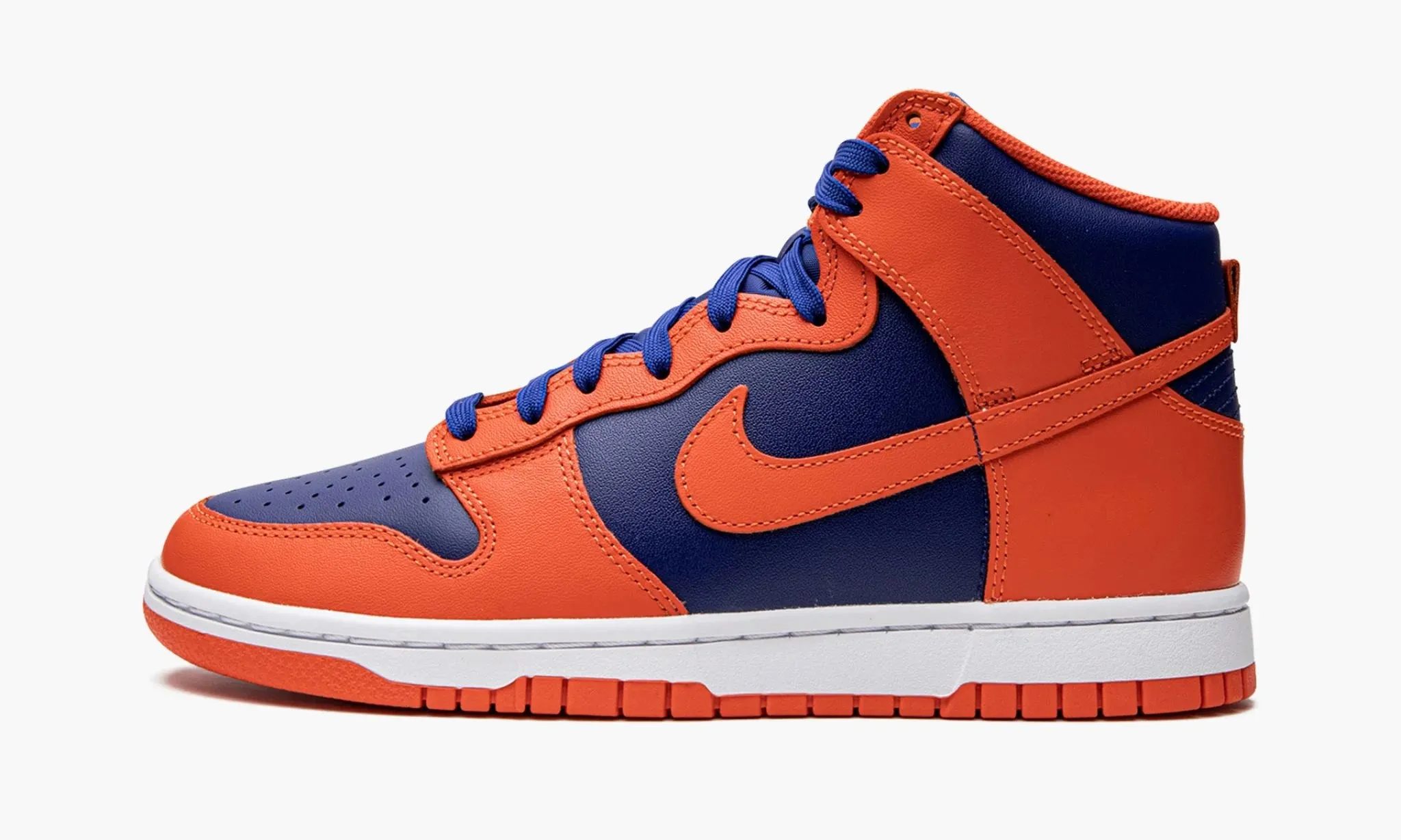 Nike Dunk High Retro (Knicks - Orange/Blue)