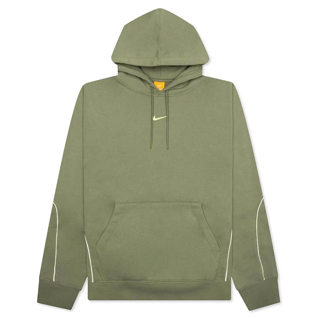 Nike x NOCTA NRG Cs Hoodie Fleece - Oil Green/Light Liquid Lime