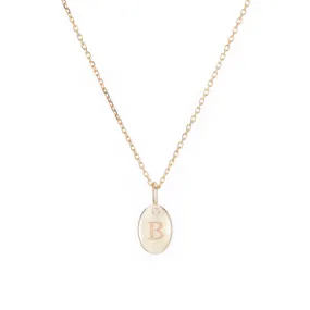 Oval Signet Necklace