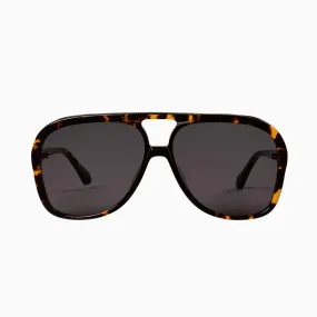 Polarized Bang / Dark Tortoise with Matte Black Metal Trim / Black Lens