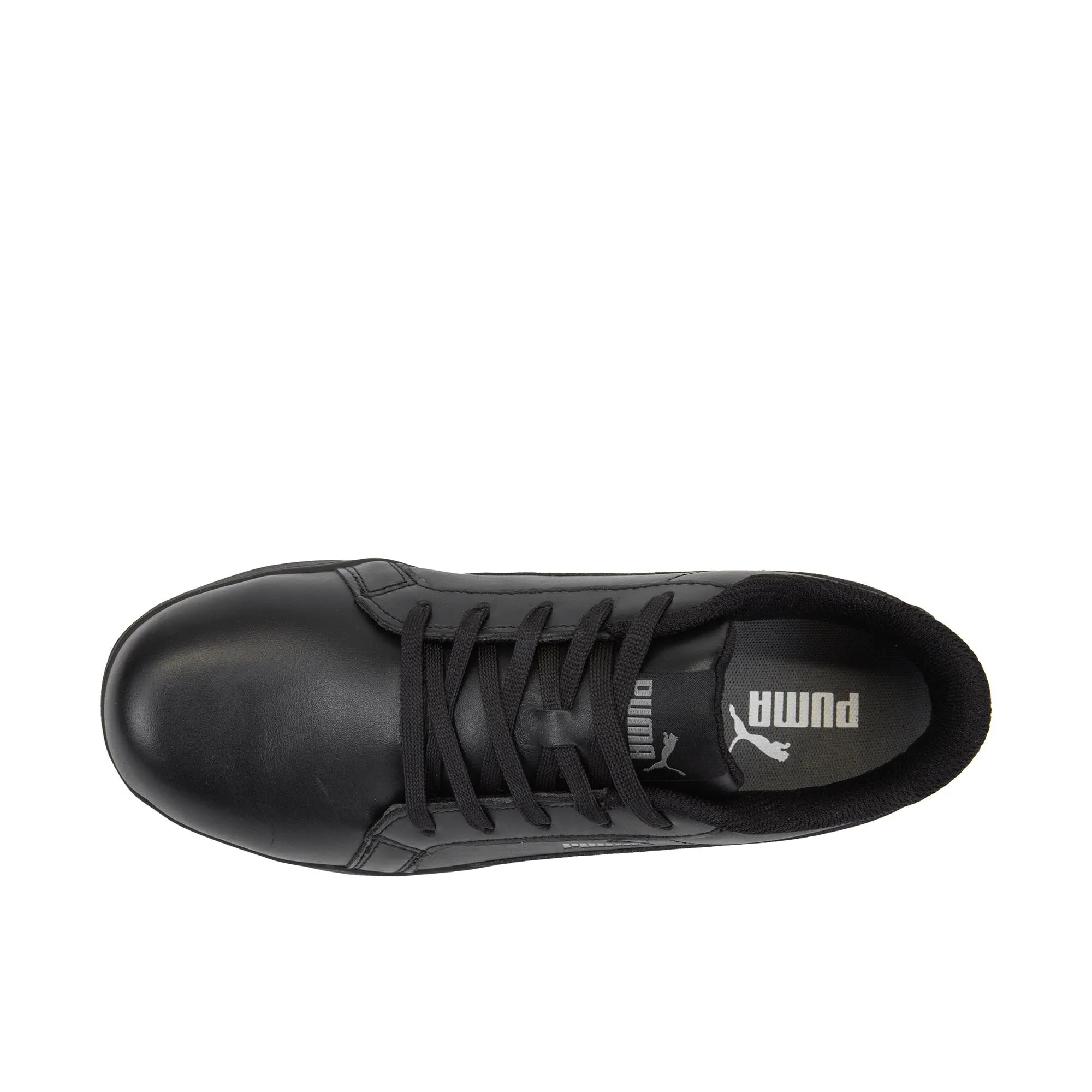 Puma Safety Womens Heritage Low Leather Composite Toe Black Black