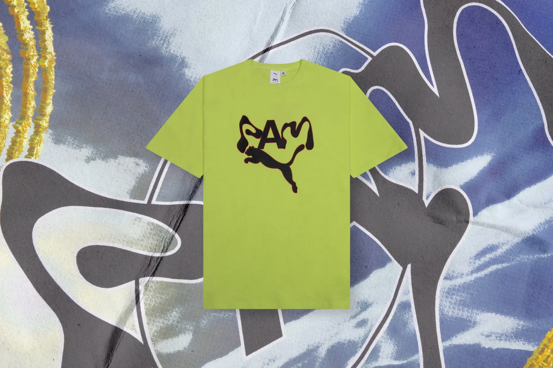 Puma x Perks and Mini Graphic Tee - Yellow