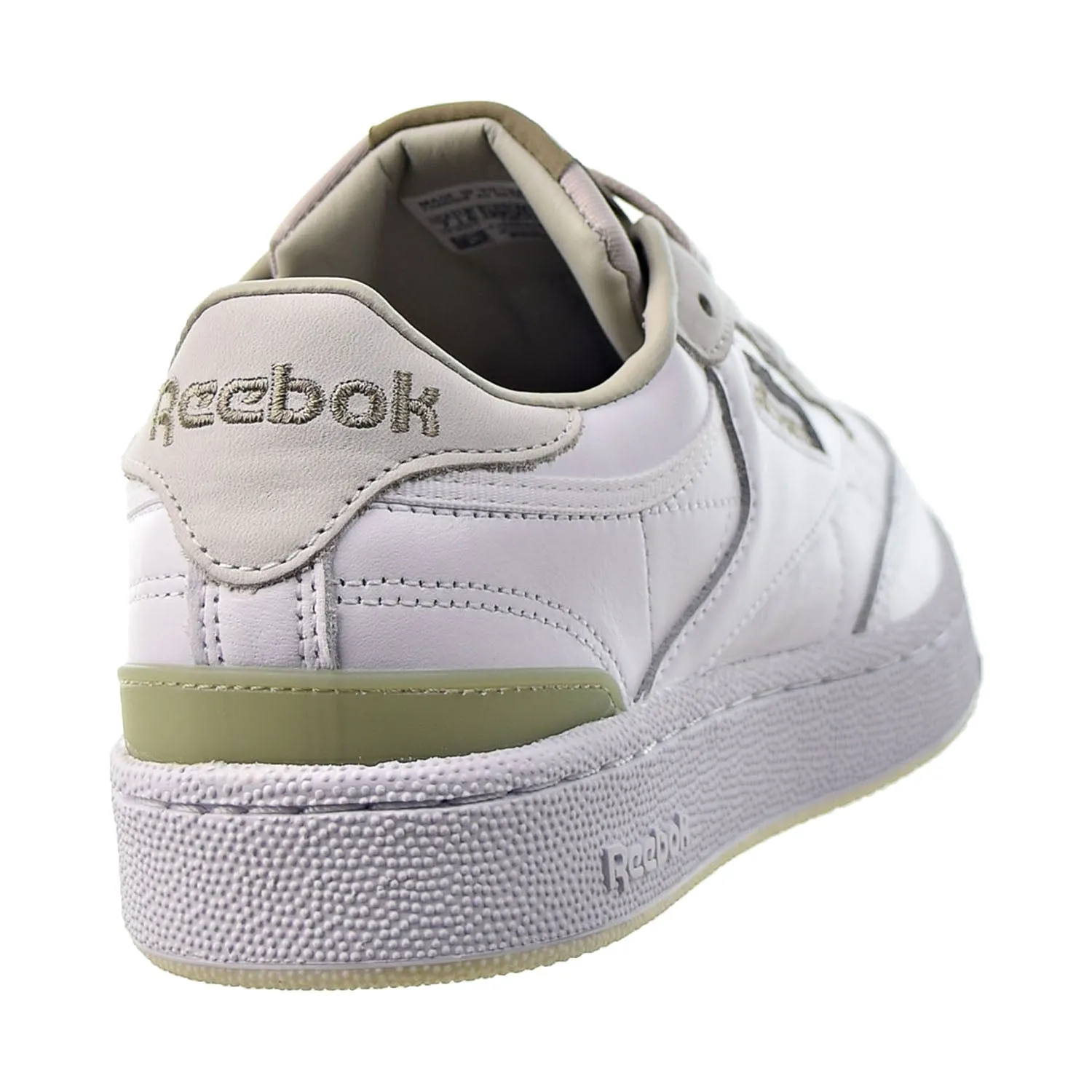 Reebok Club C 85 Men's Shoes White-Sand Stone-Khaki