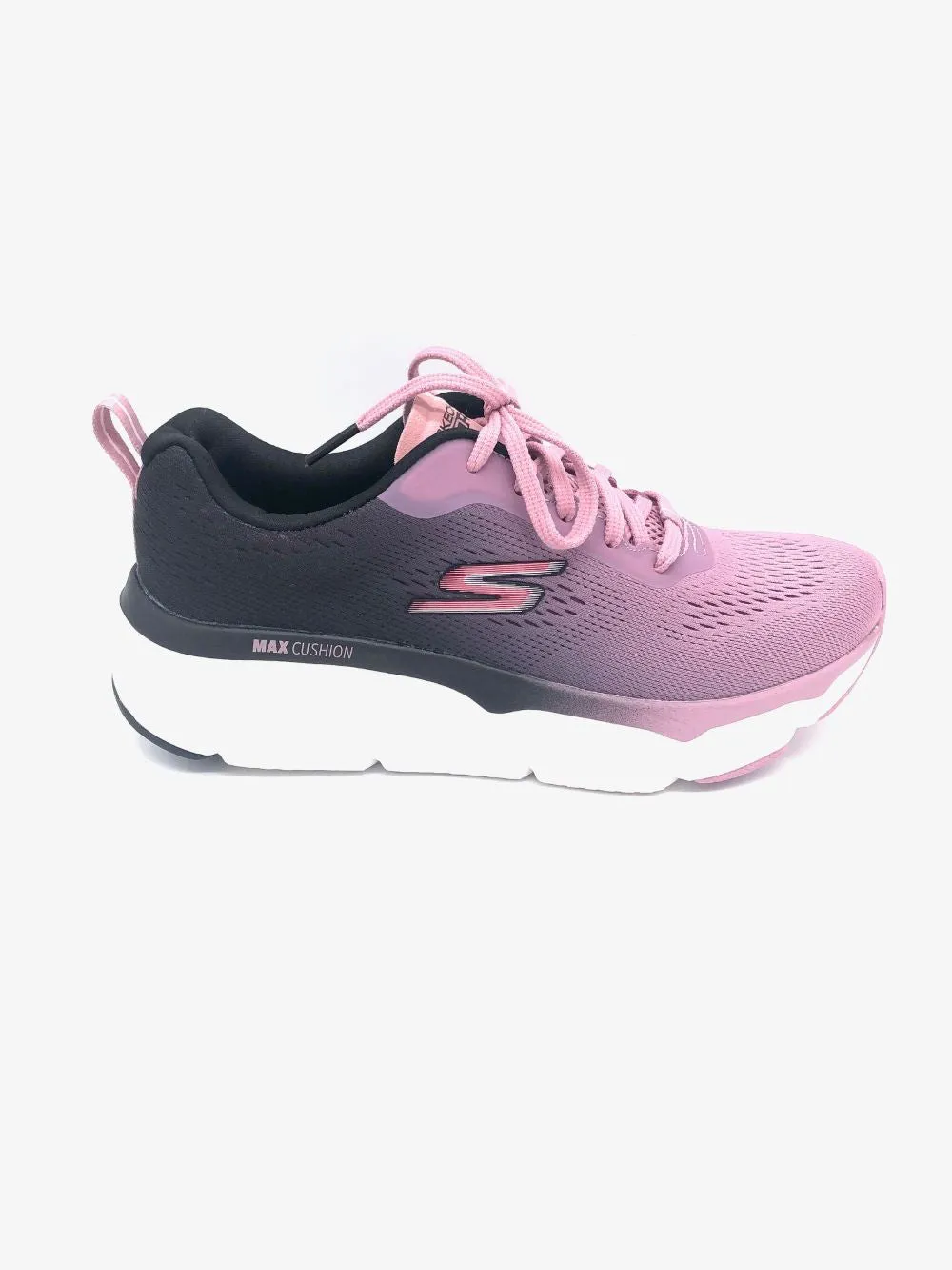 'Skechers' Women's Max Cushioning Elite-Destination Point - Black / Mauve