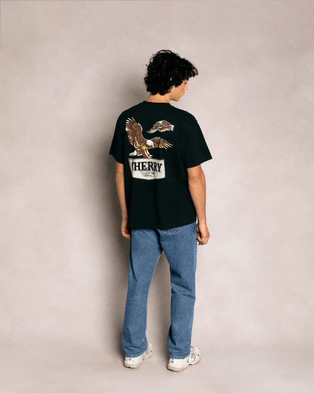 Soaring Eagle Pocket Tee (Vintage Black)