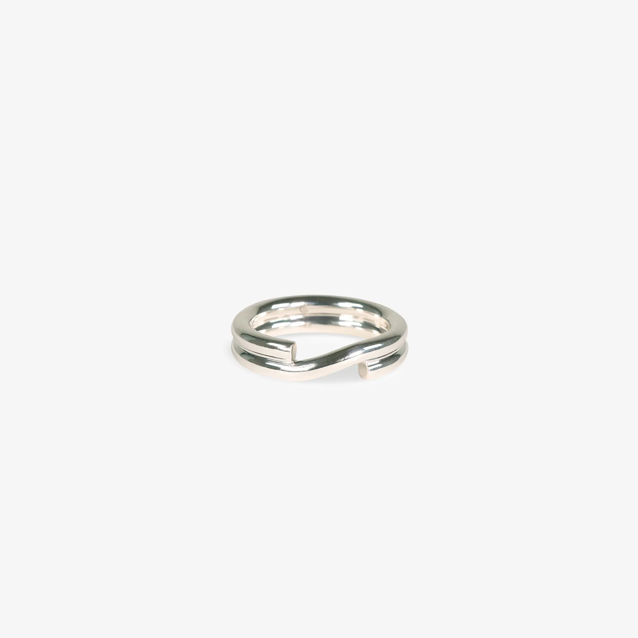 Split Ring Silver