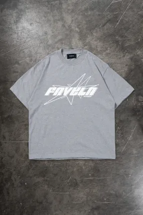 STARDUST LIGHT GREY MELANGE T-SHIRT