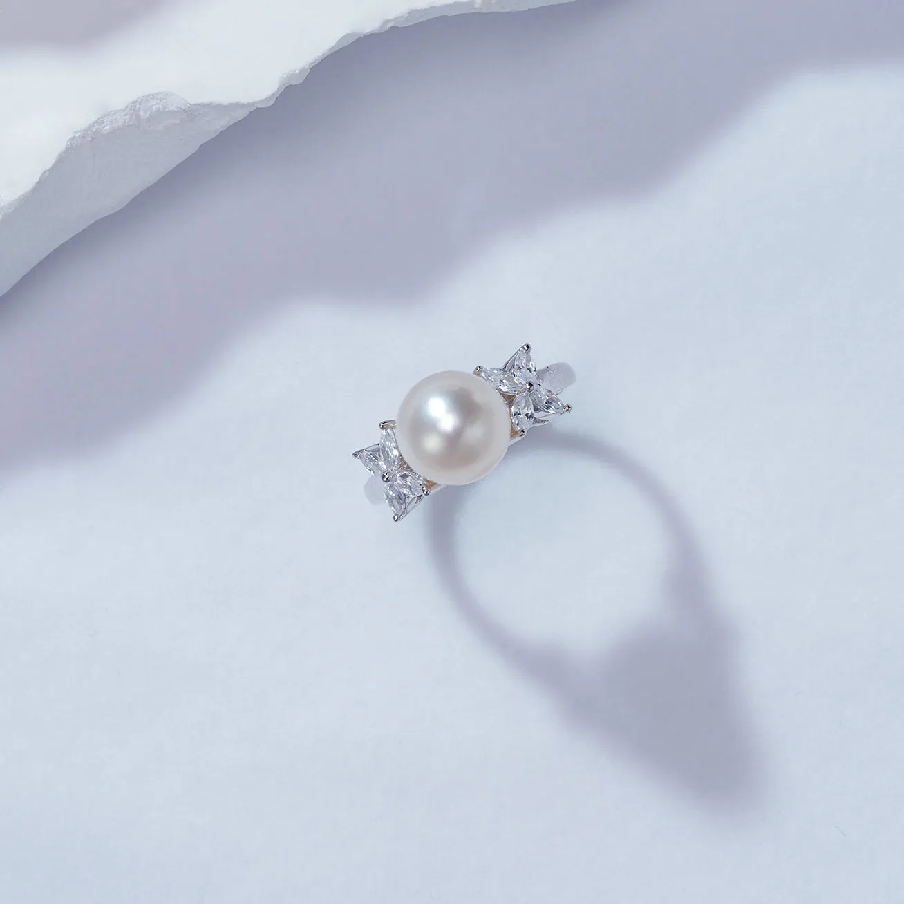 Top Grade Freshwater Pearl Ring WR00242 | EVERLEAF