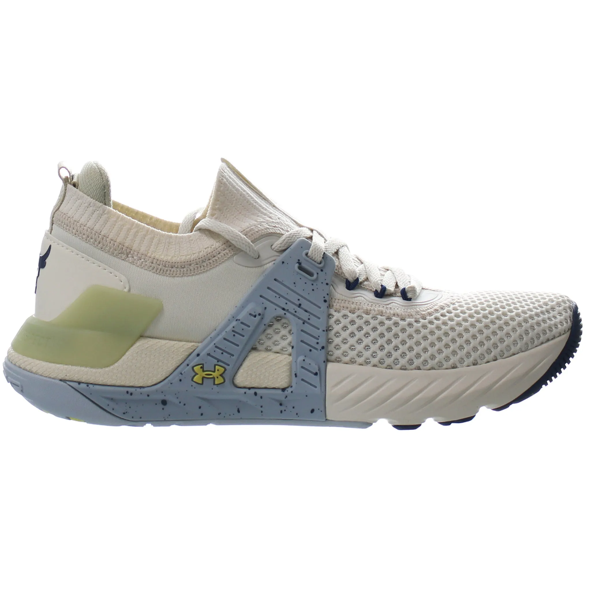 Under Armour Project Rock 4 Team Beige Womens Trainers