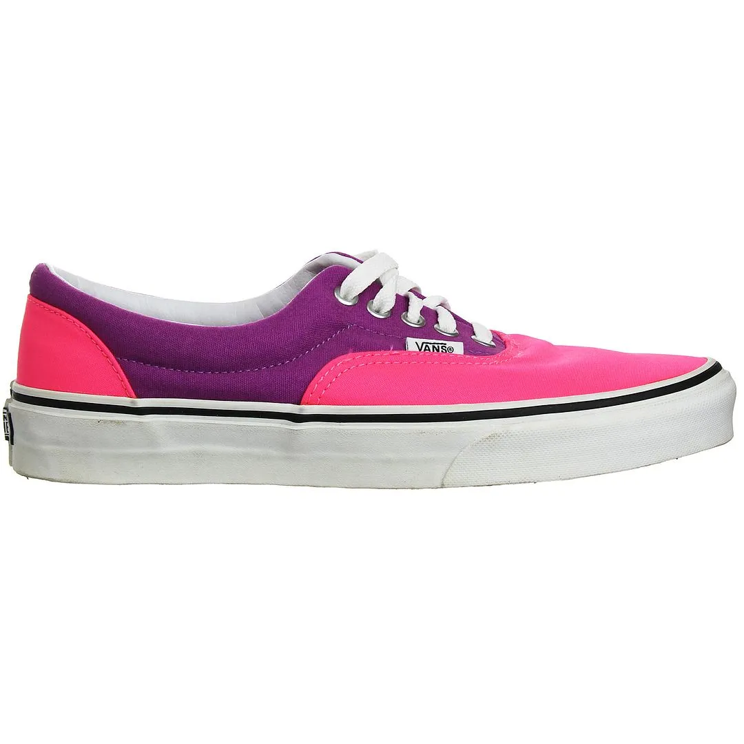 Van Era 2 Tone Mens Pink Plimsolls