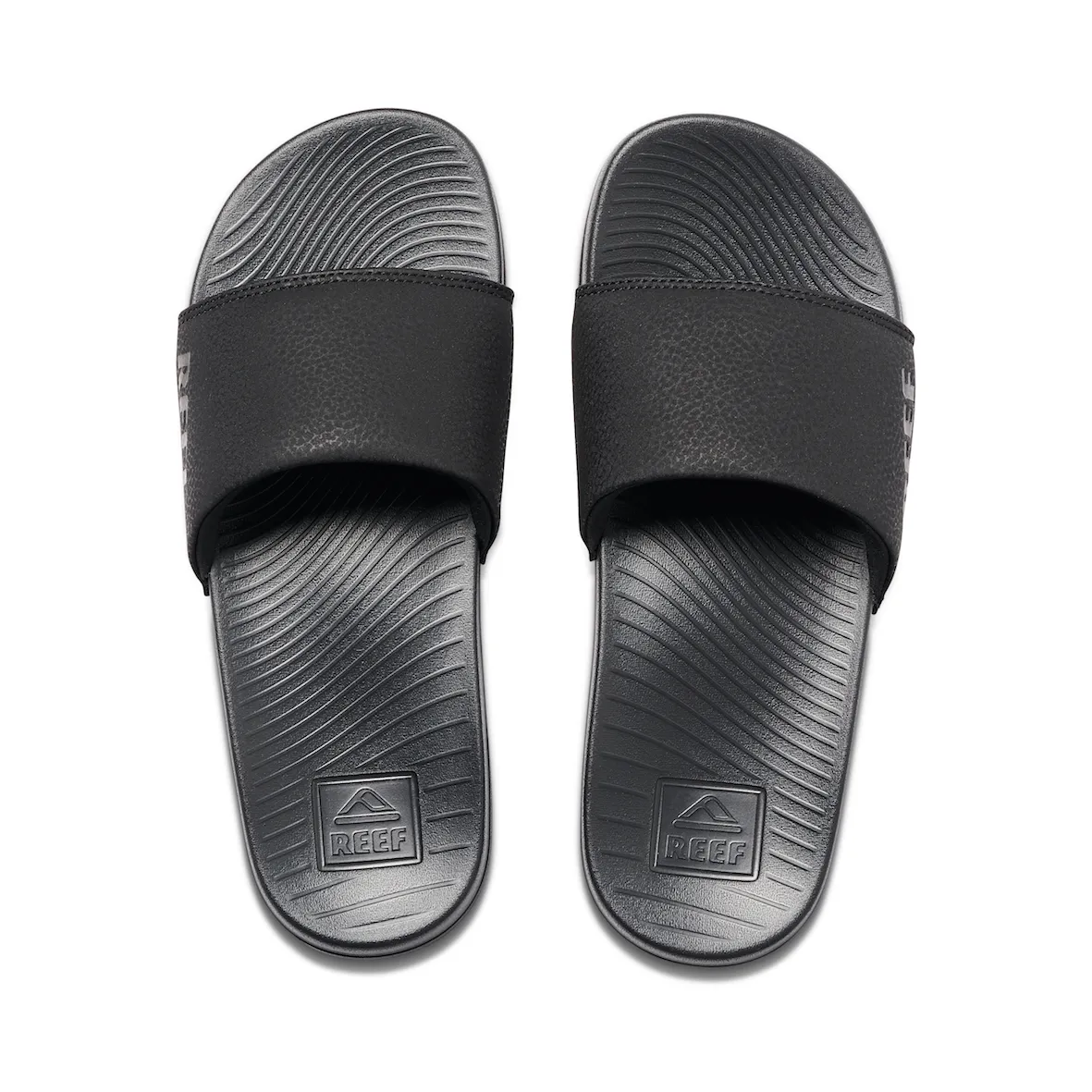 Womens Reef One Slide-Black