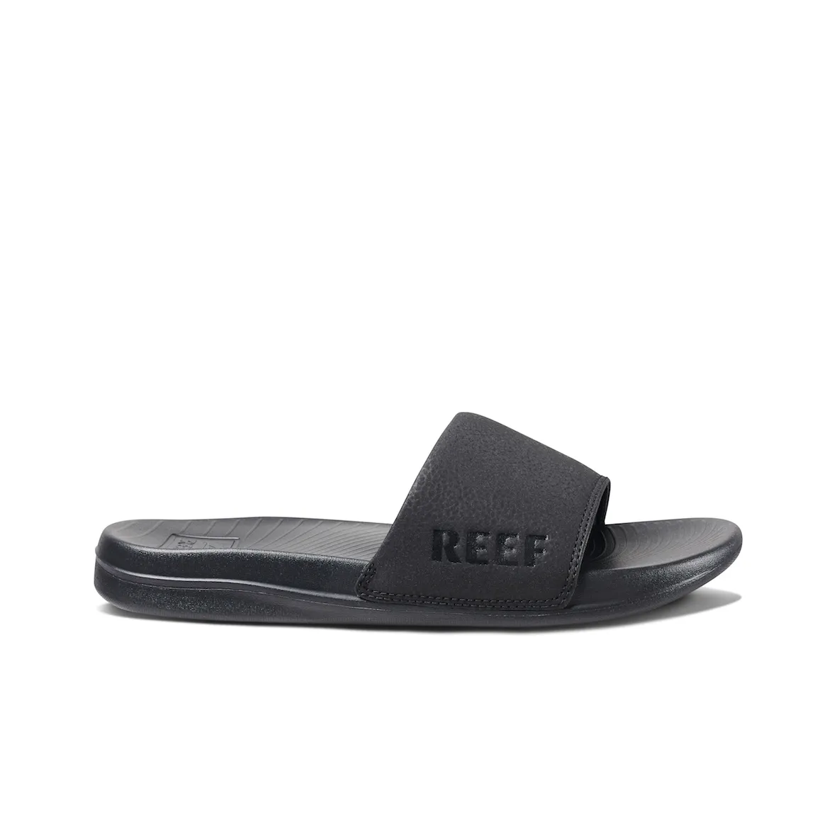 Womens Reef One Slide-Black